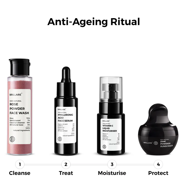 Rose Powder Face Wash For Youthful Skin 30g - Image 8