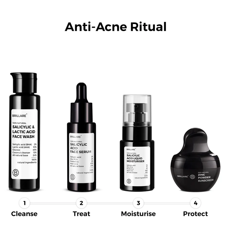 2% Salicylic and 3% Lactic Acid Face Wash for acne prone skin - Image 8